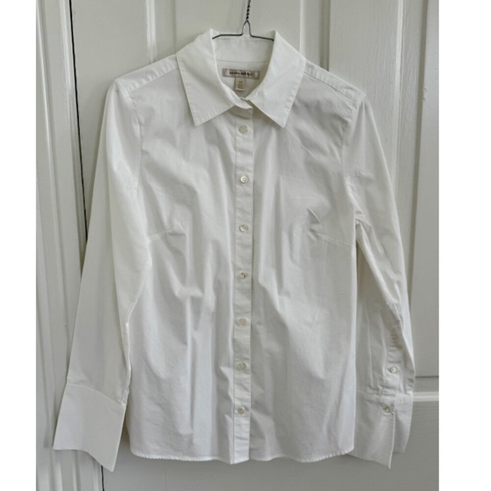 Banana Republic White Blouse, Size 10